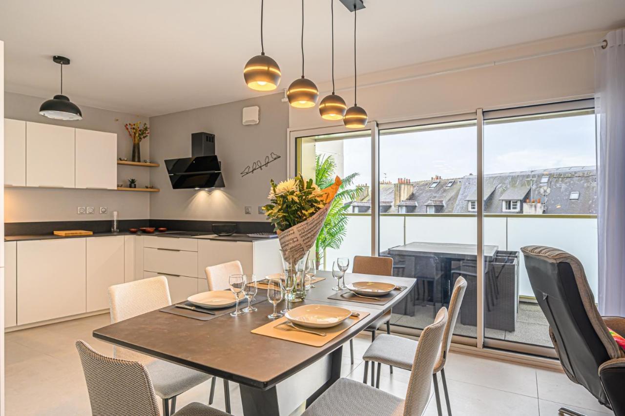 L'Audacieux - Appt Neuf Avec Vue Sur Les Toits Apartment Vannes Exterior photo